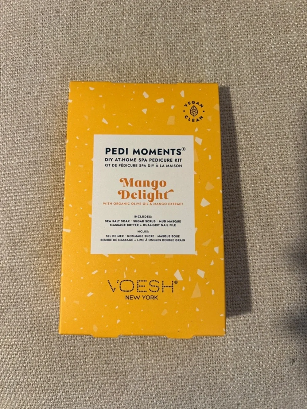 VOESH Mango Delight Pedi Moments At-Home Spa Pedicure Kit